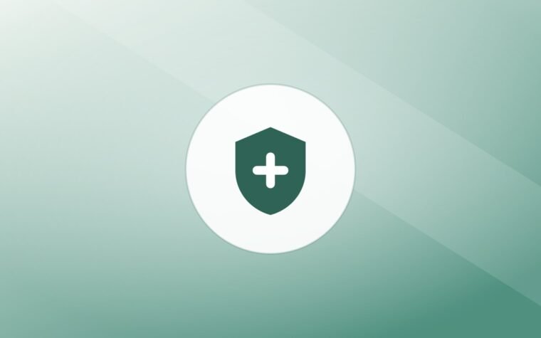 Illustration of a shield on a warm background