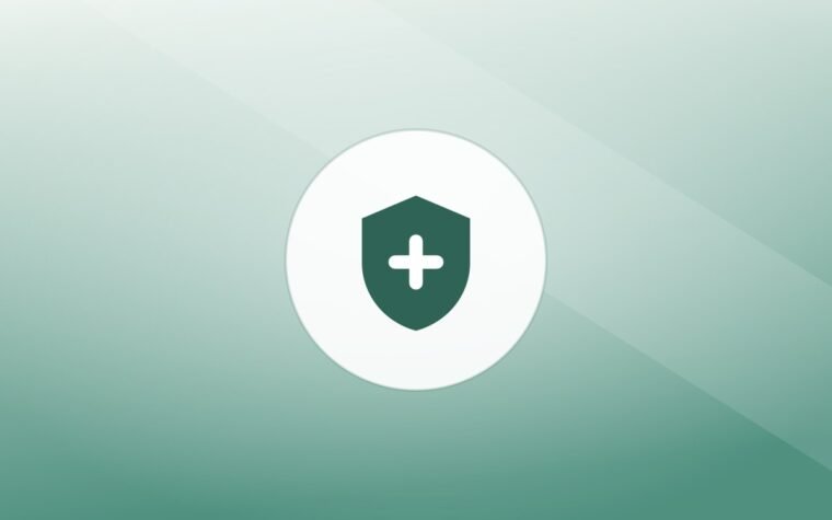 Illustration of a shield on a warm background