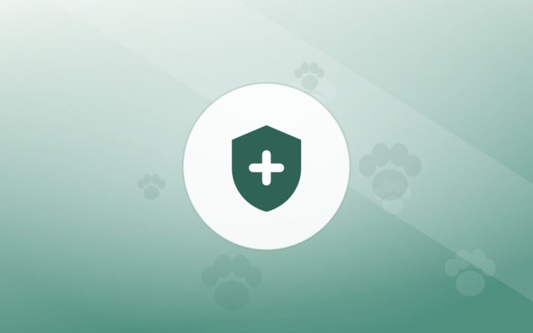 Illustration of a shield on a warm background
