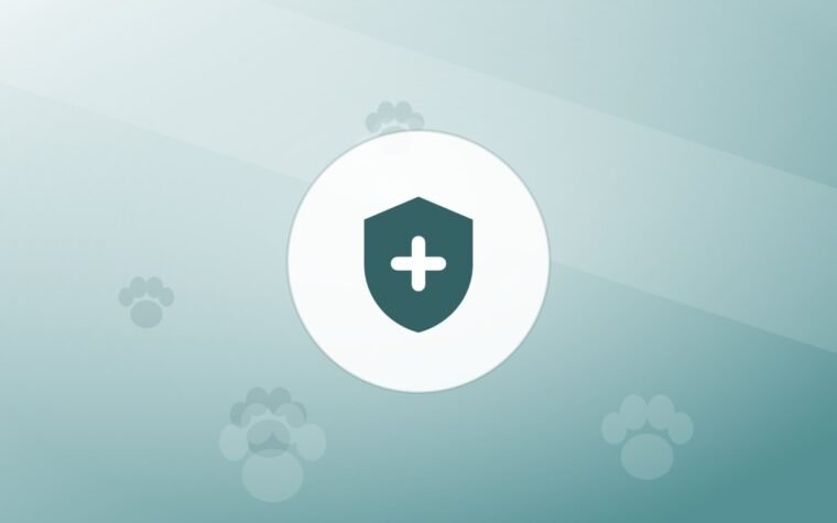Illustration of a shield on a warm background