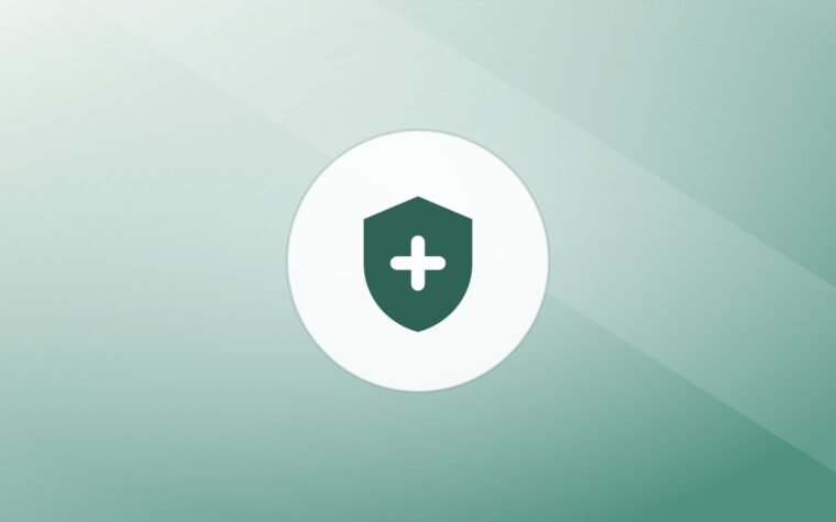 Illustration of a shield on a warm background